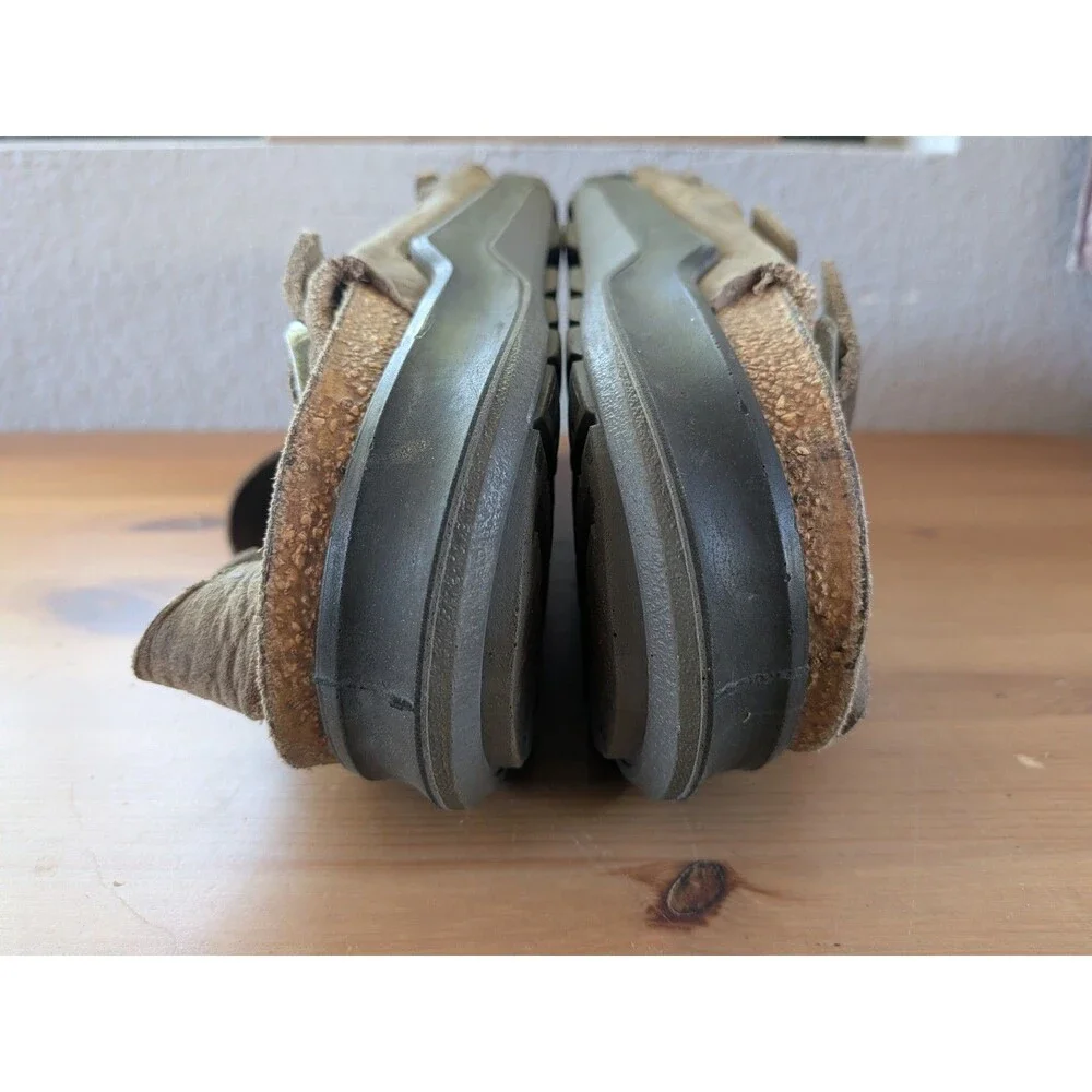 BIRKENSTOCK Sandals Milano Crosstown Mens Brown SIZE M 12 EU 45 Backstrap Rugged